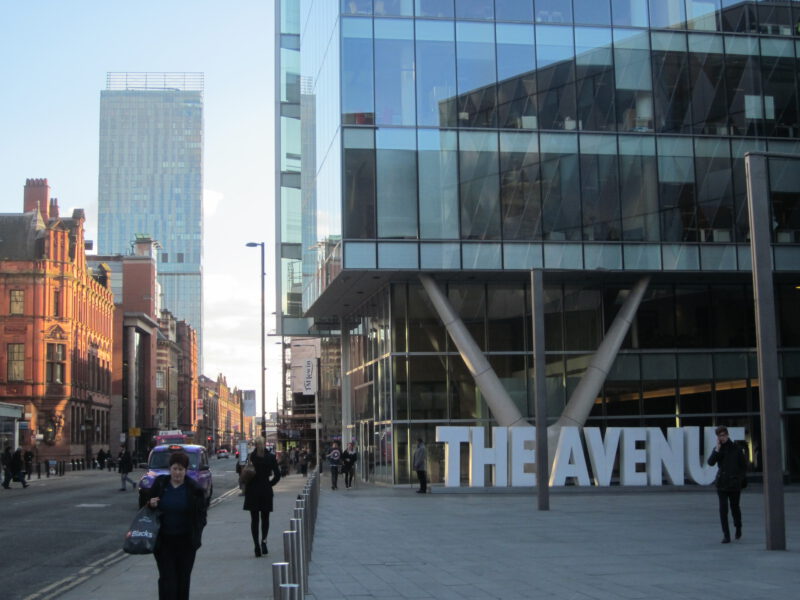 Spinningfields' The Avenue, redevelops and old College Spinningfields' The Avenue, redevelops and old College