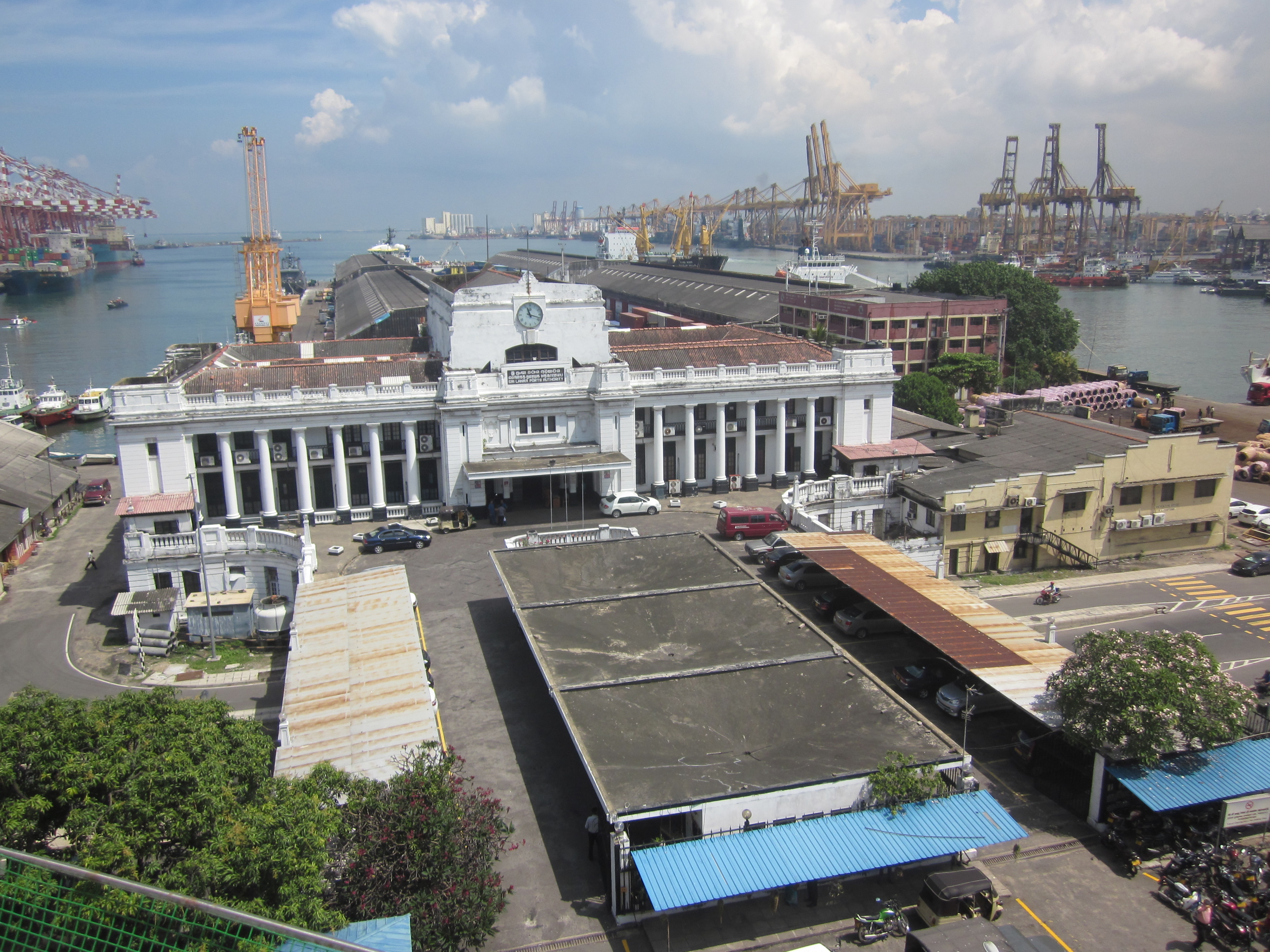The old port building