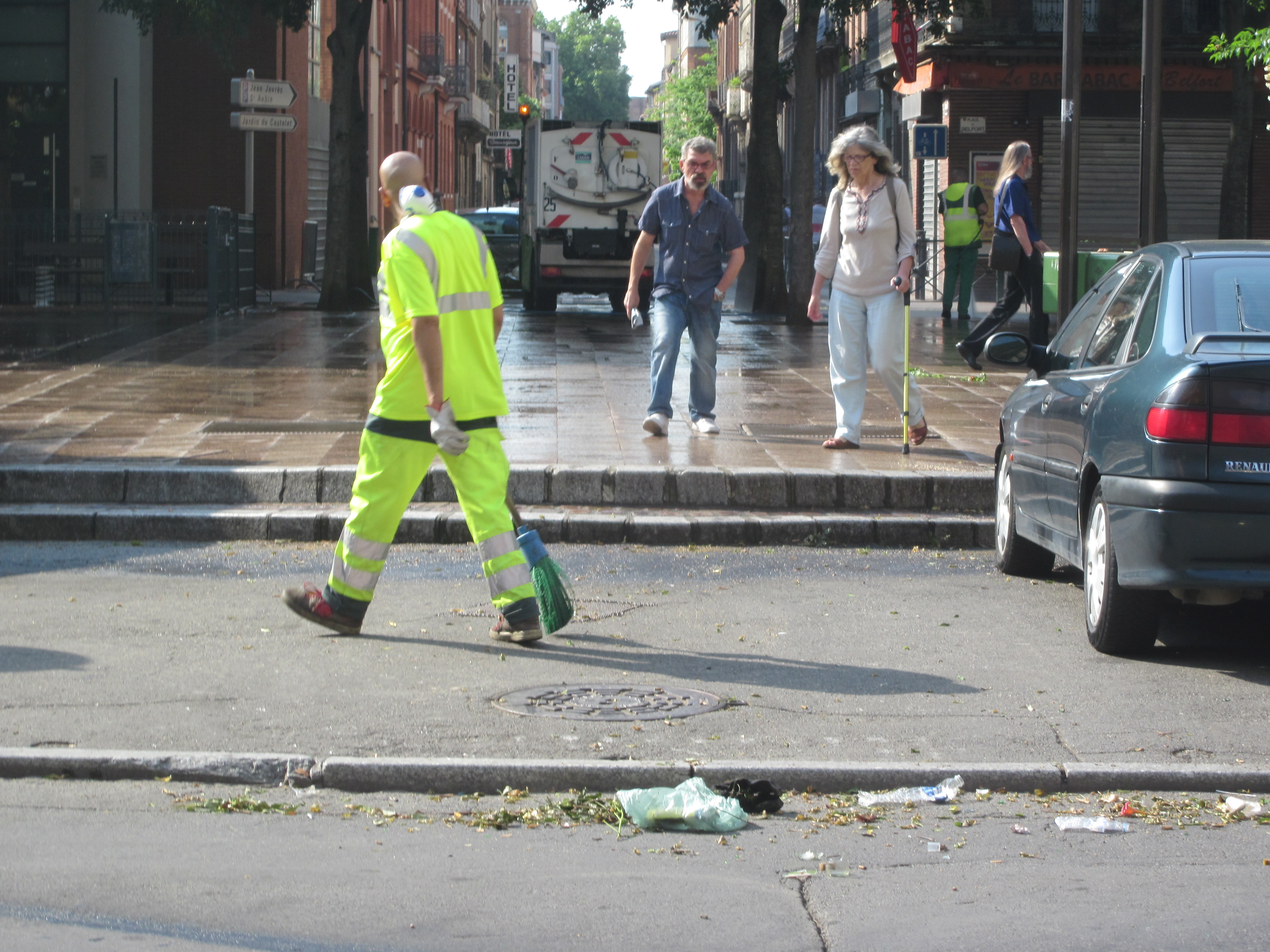 Keeping the streets spotless