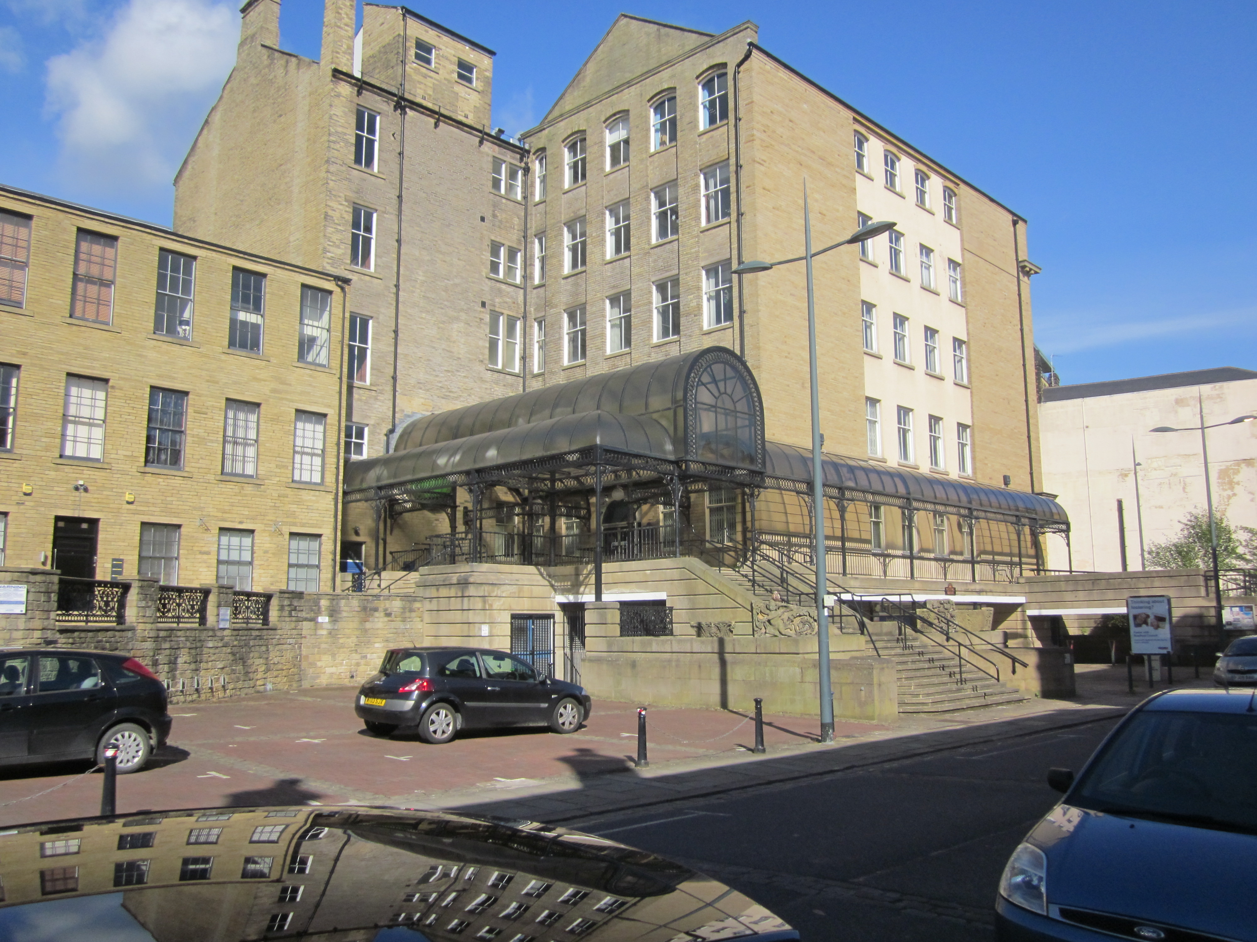 Some of the old warehouses have been converted into housing