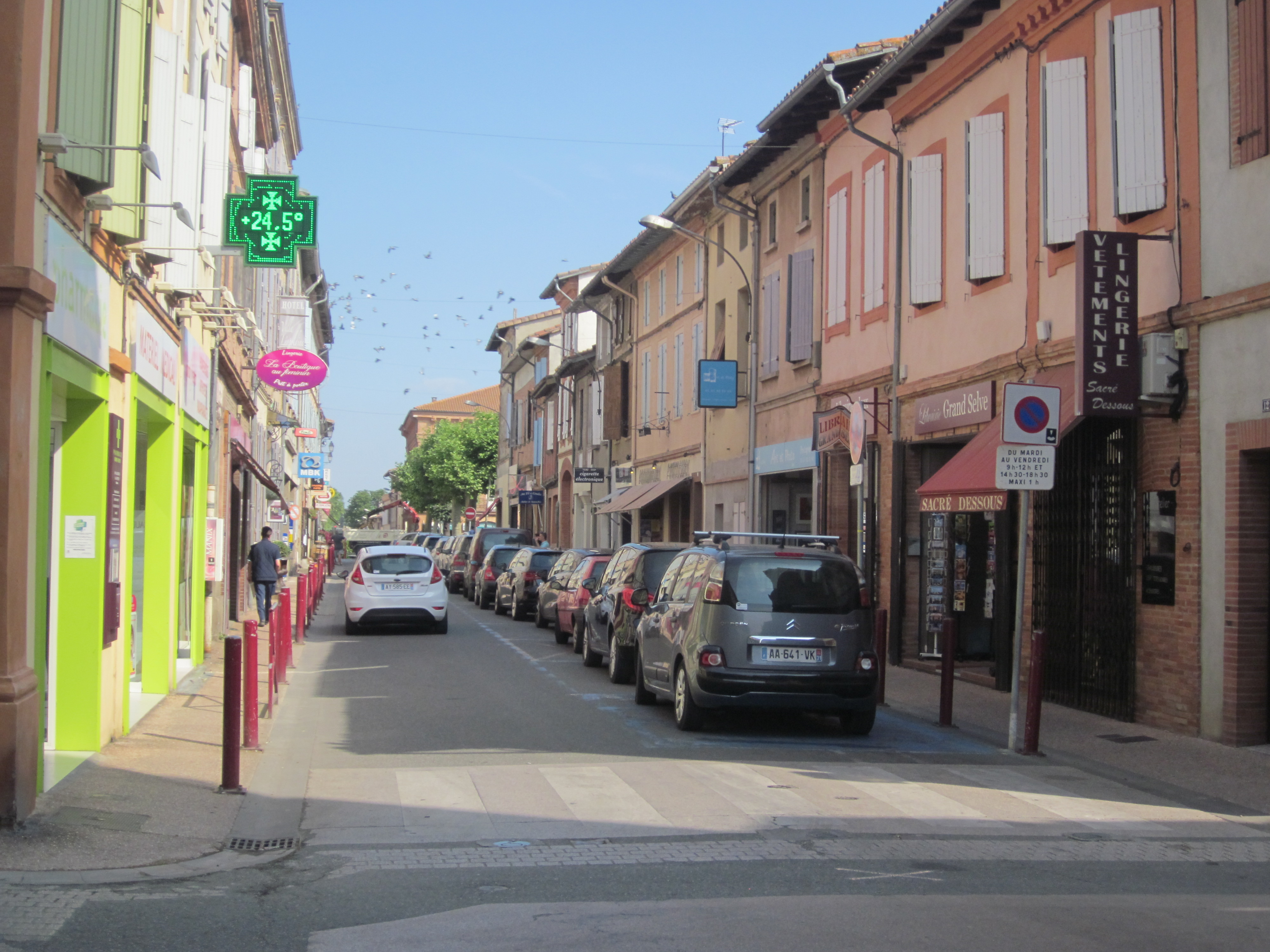 Street space is reordered