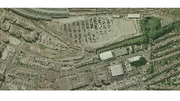 The site before