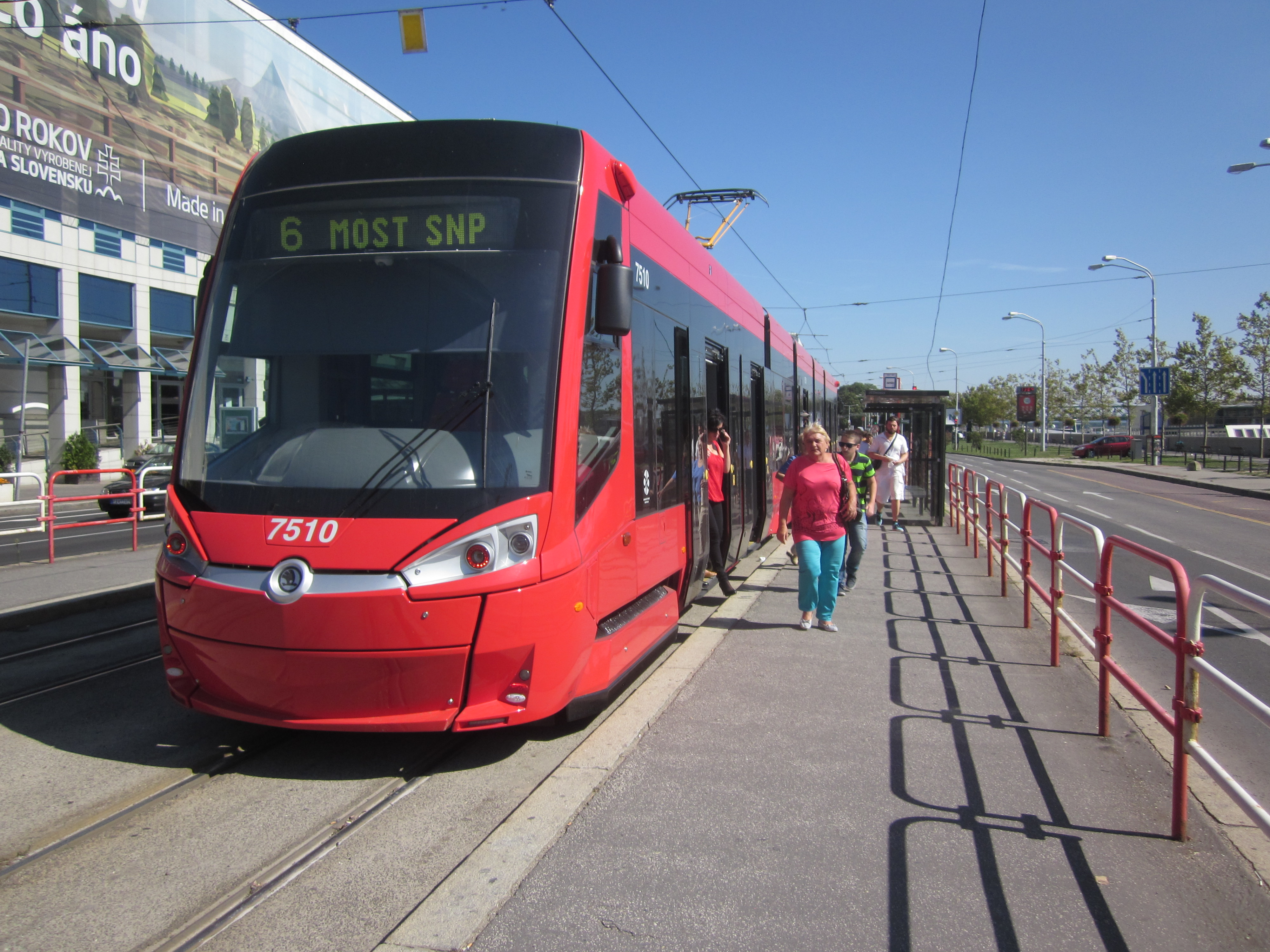 Modern metre gauge trams by Skoda