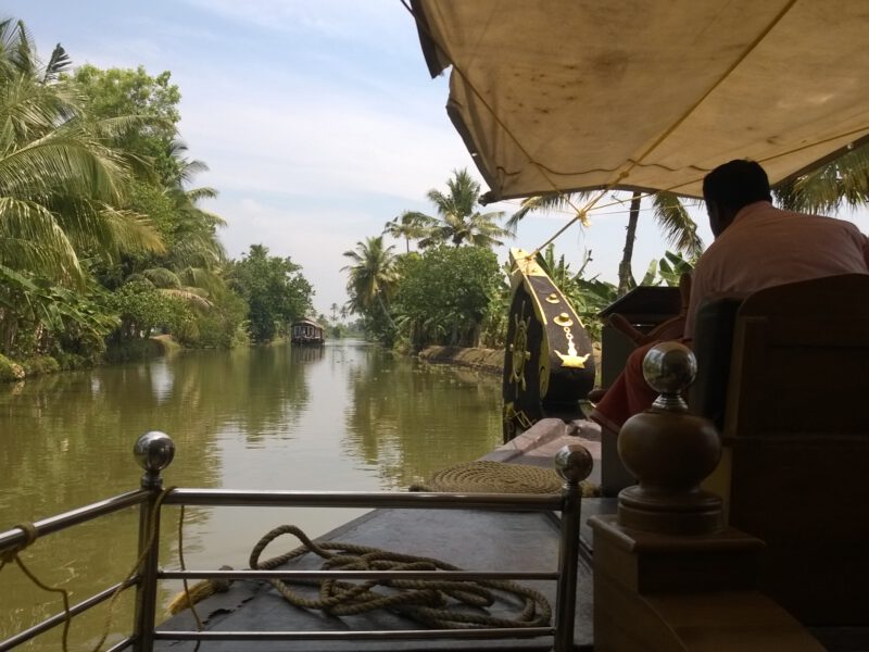 Cruising on the backwaters