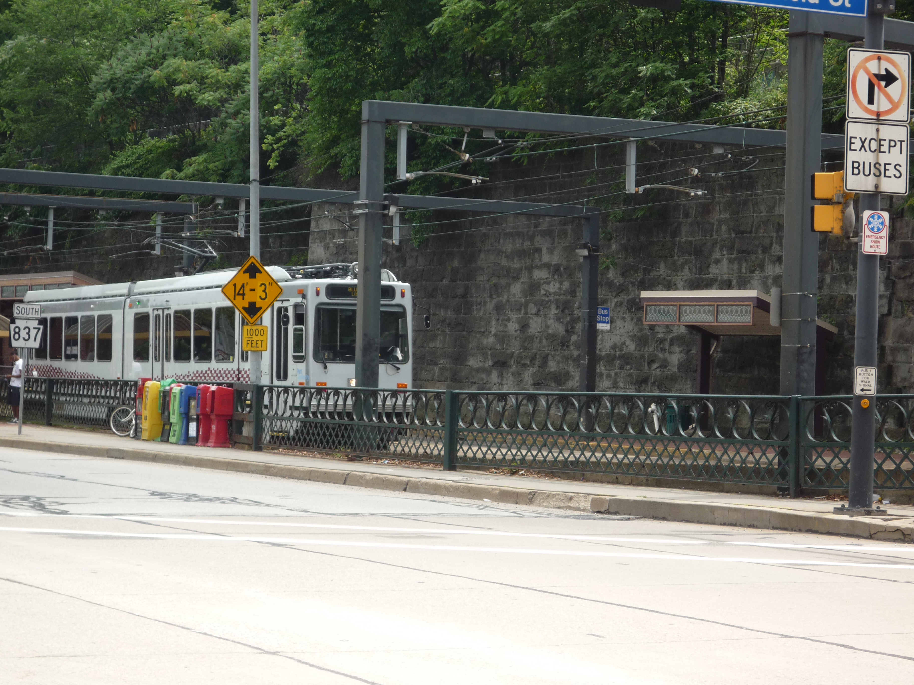 Tram at Station Square