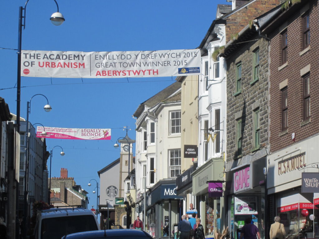 Shops in Aberystwyth