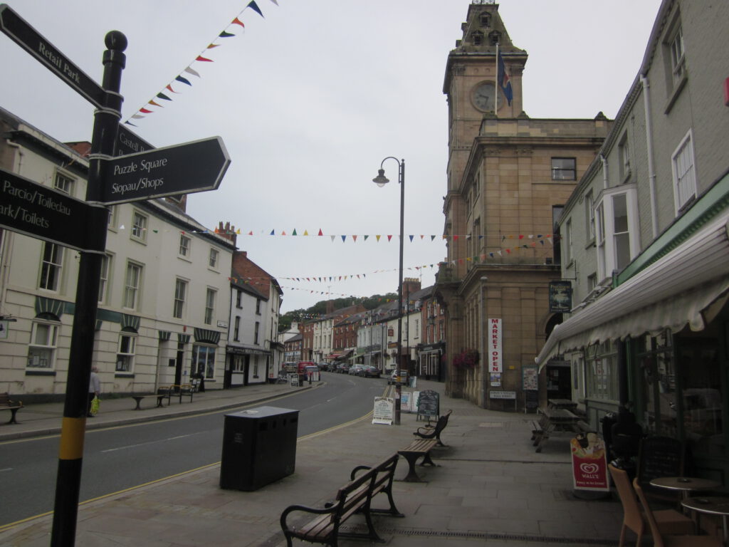 Street improvements Welshpool