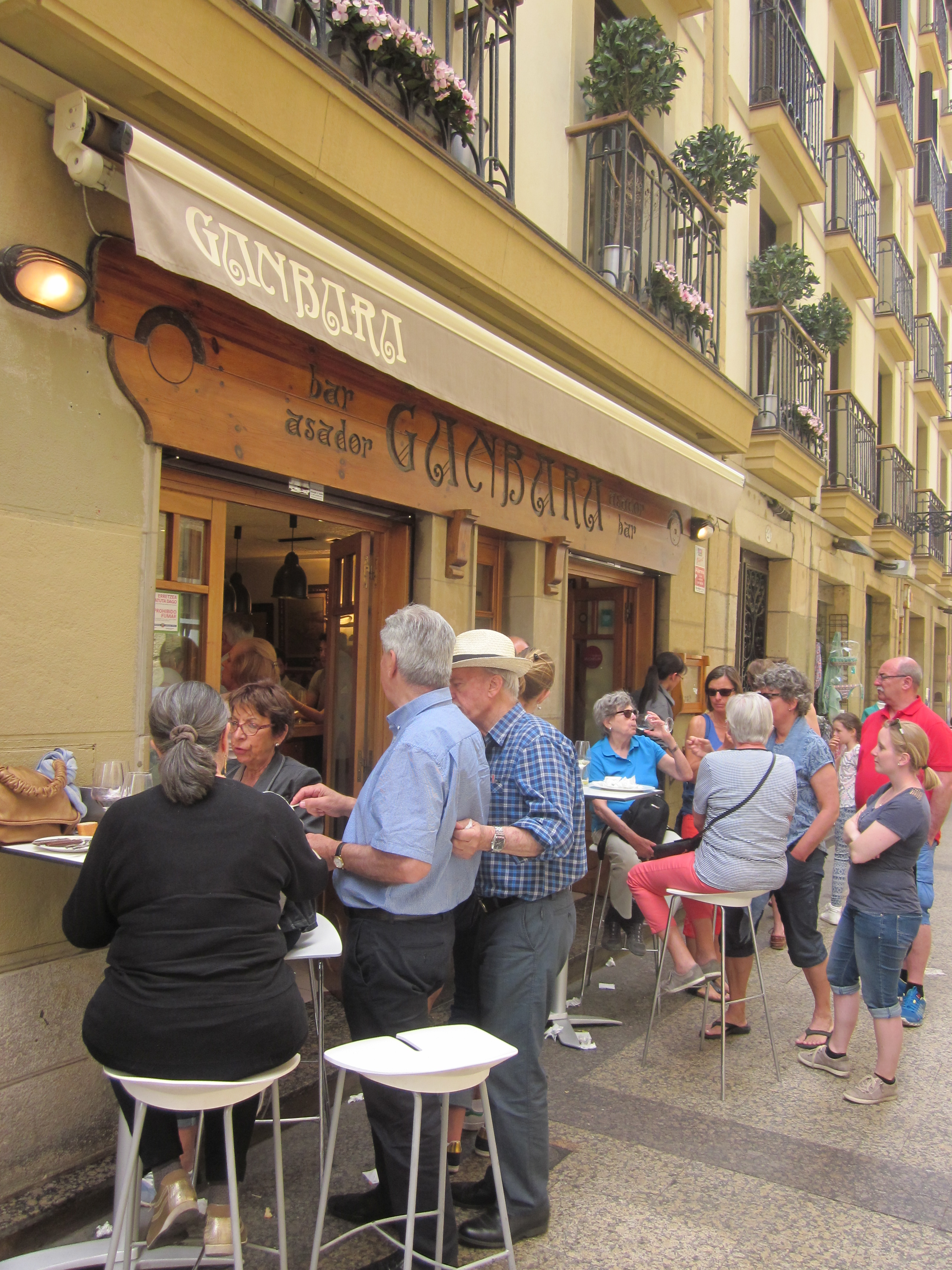 Pinchos are popular snacks