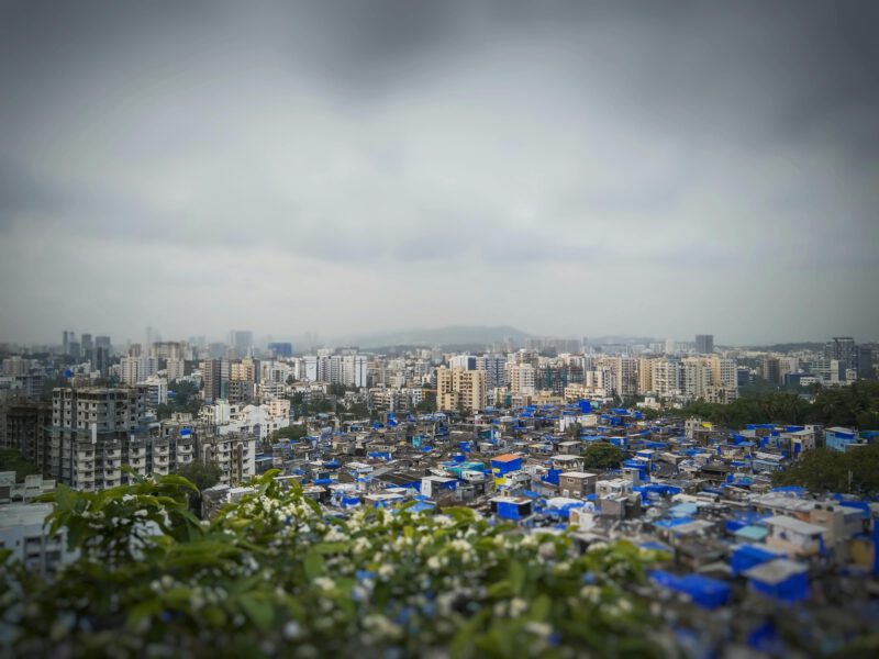 City from a distance