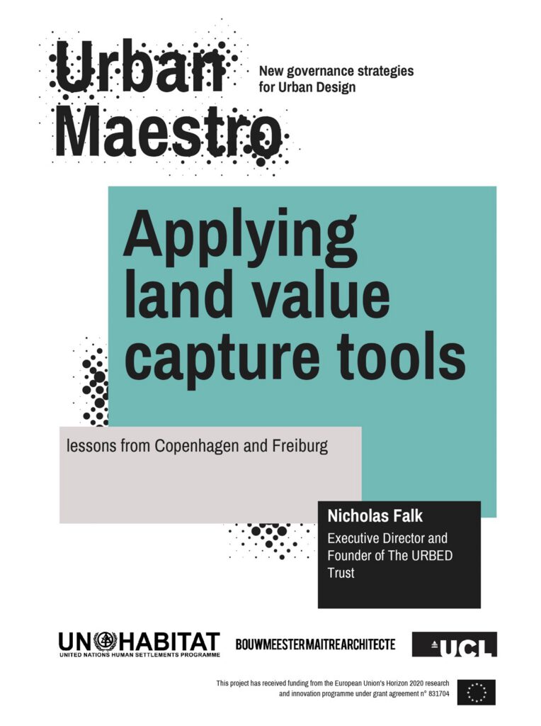 Applying land value capture tools