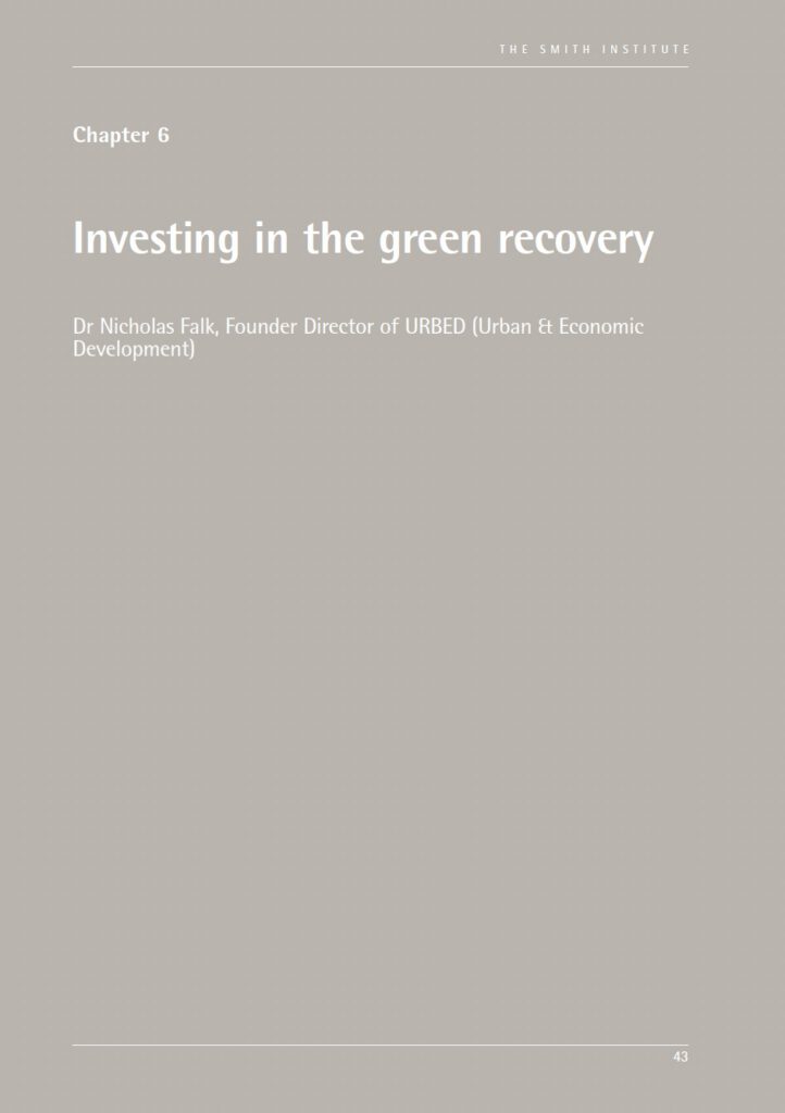 Investing in the green recovery