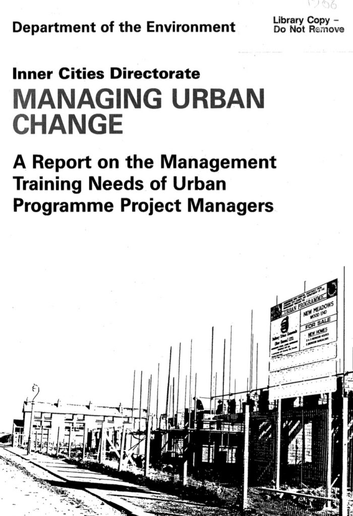 Managing Urban Change