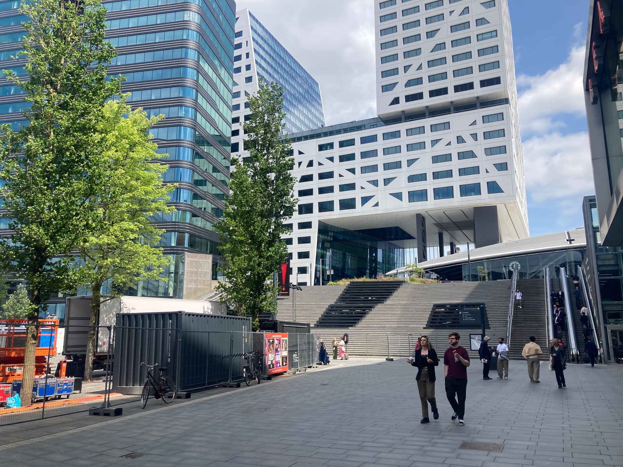 Utrecht - development above station