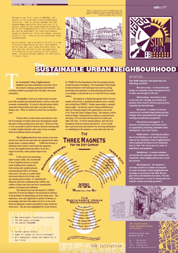 SUN DIAL initiative journal 1995-2001