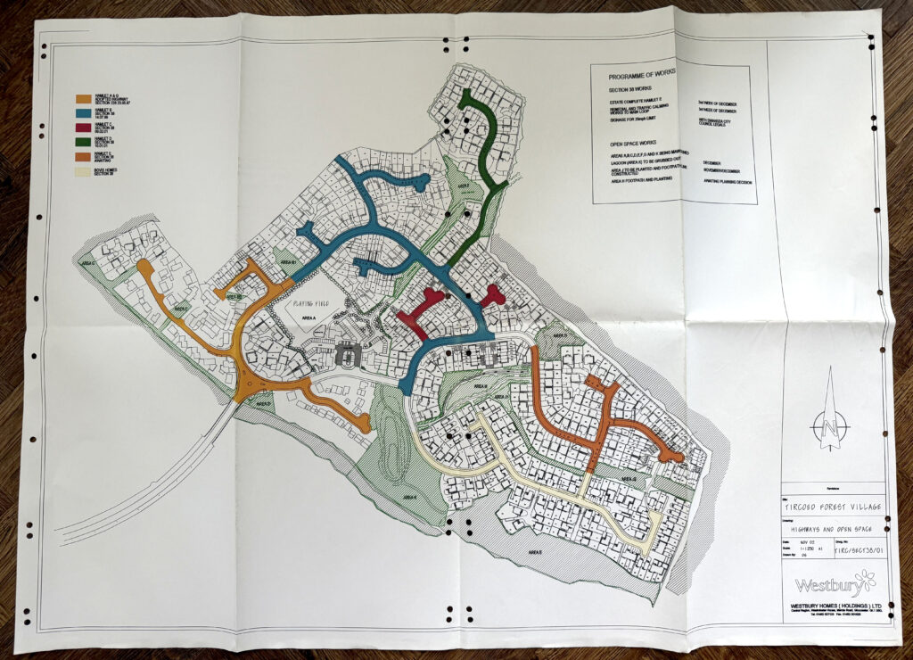 Plan of Tircoed