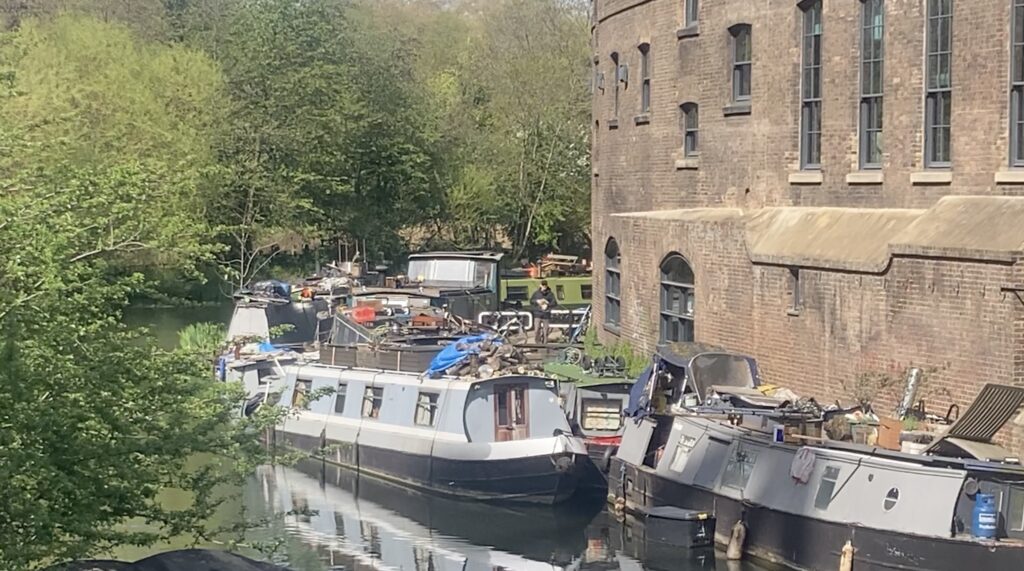 Coal Office building overlooking the Regents Canal