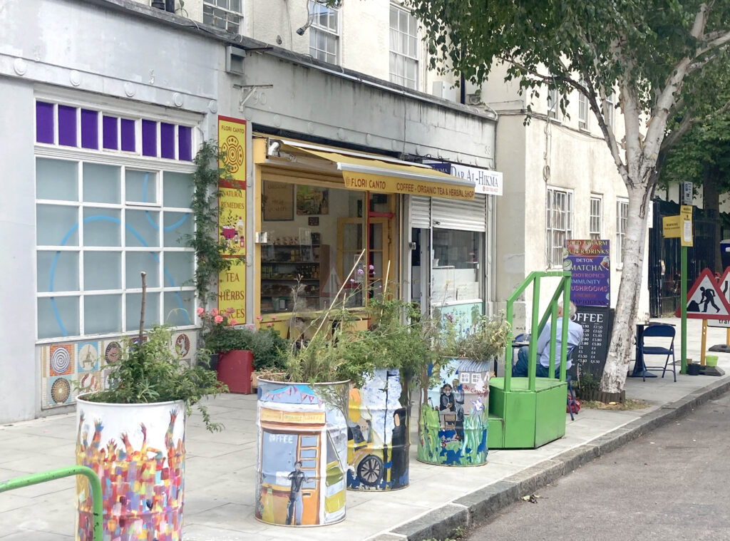 Green web through Somers Town