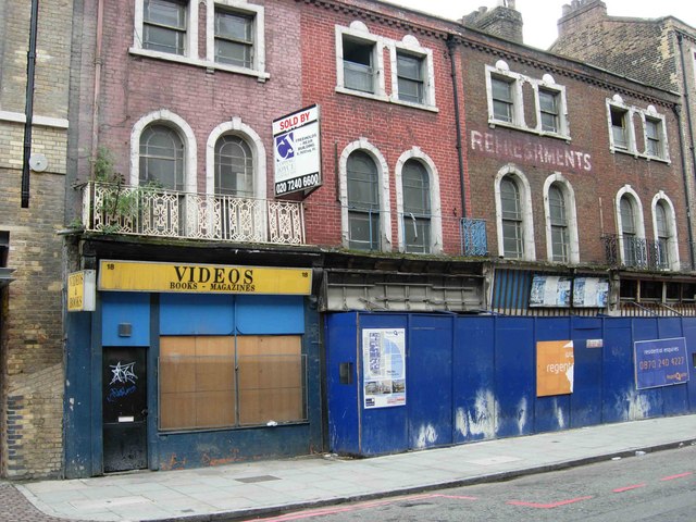 York Way, Kings Cross in 2006
