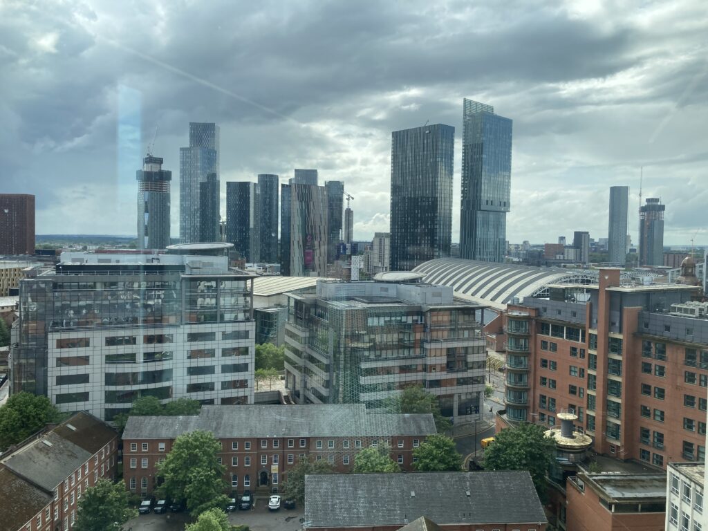 View of Manchester skyline
